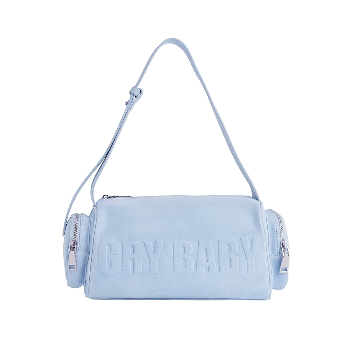CRY BABY SUEDE BAG BLUE – cowboysofhabit
