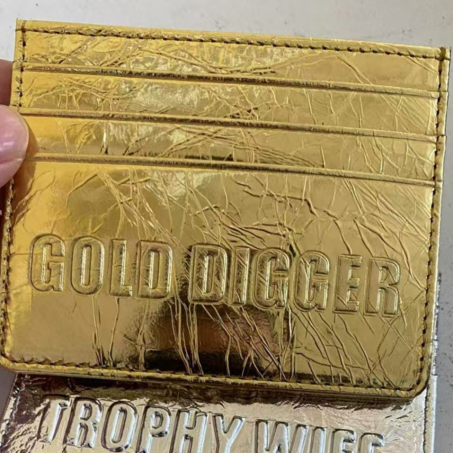 GOLD DIGGER CARDHOLDER