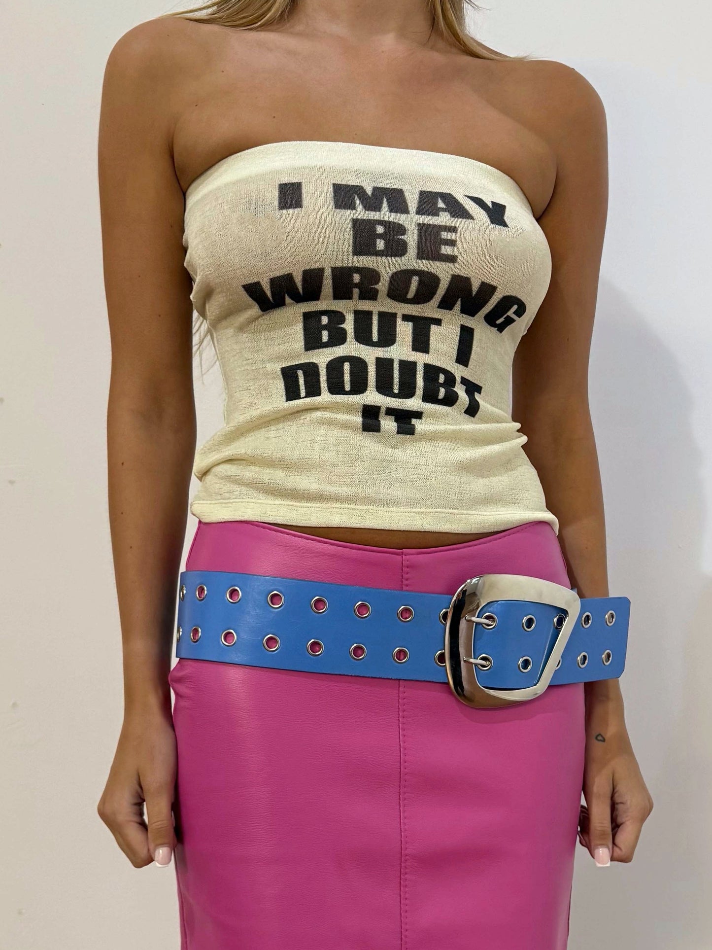 DOUBT IT TUBE TOP