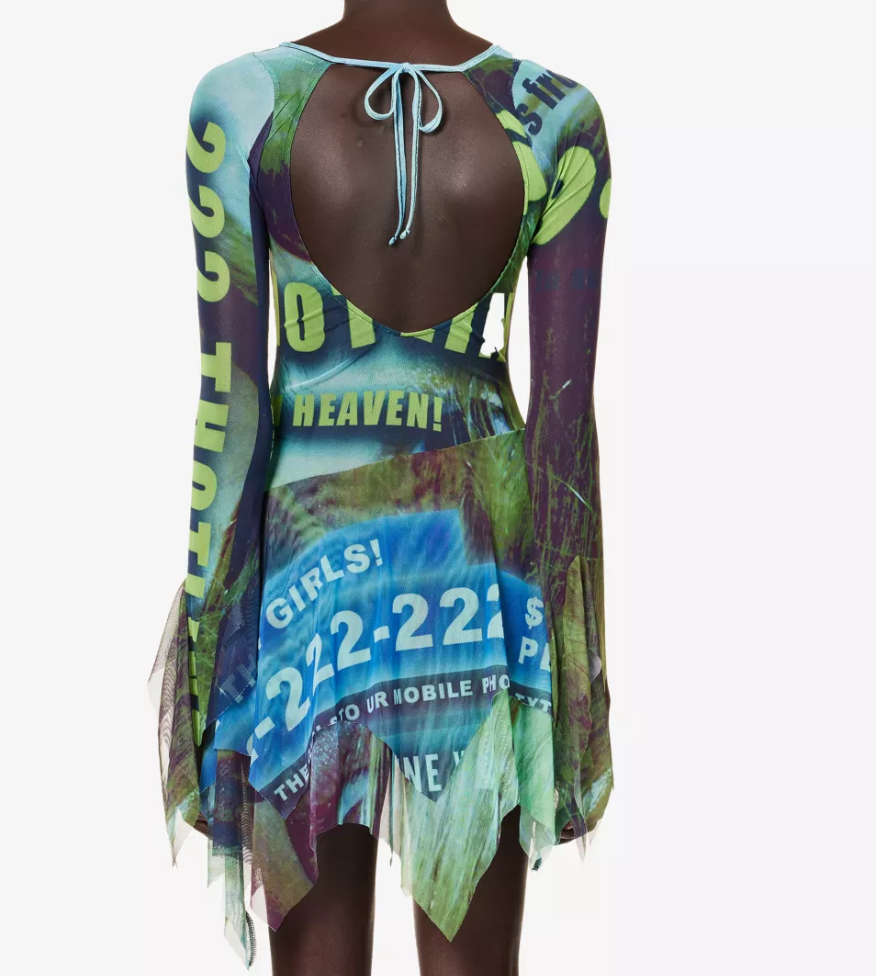 THOTLINE MESH DRESS