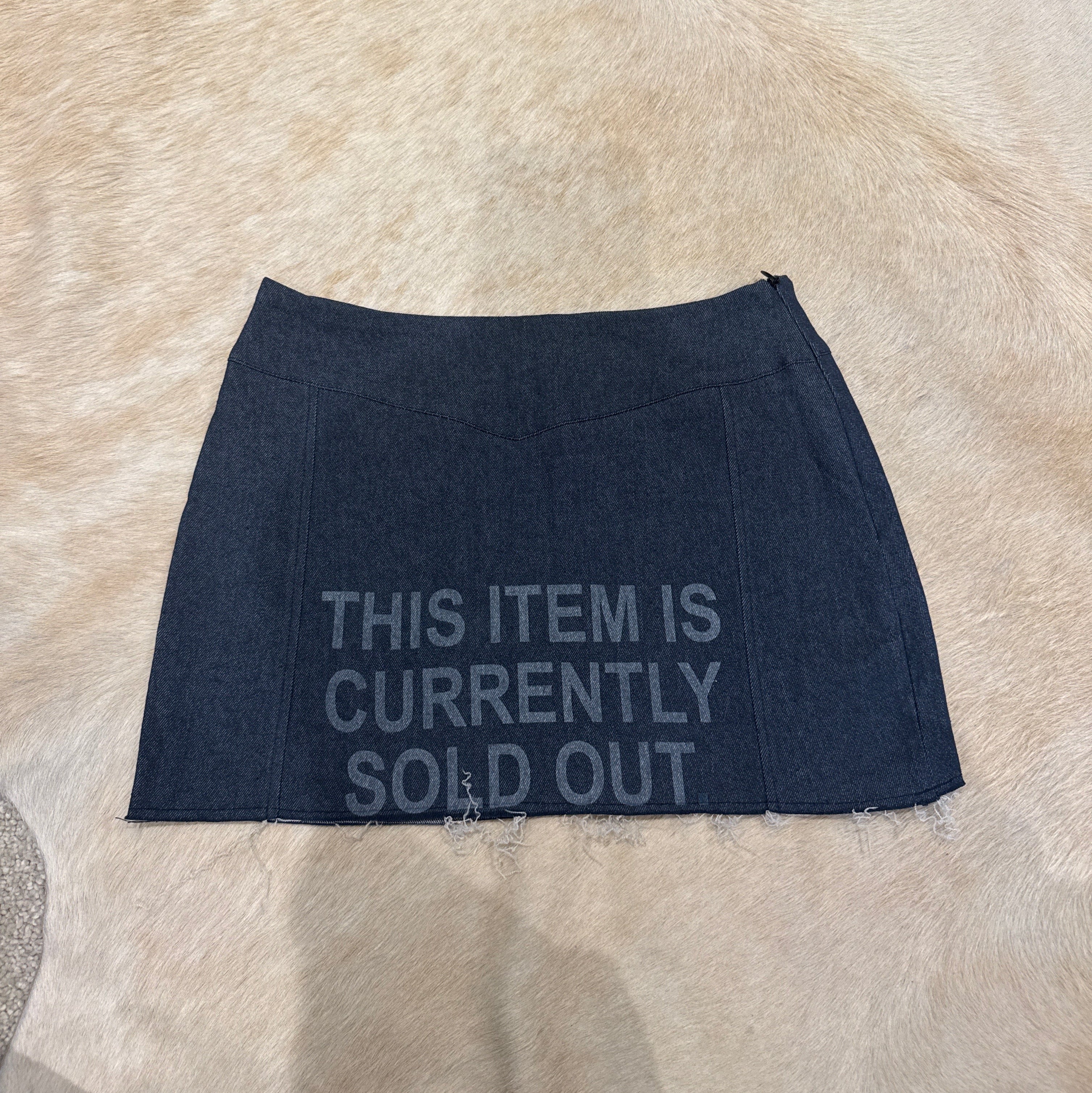 SOLD OUT DENIM MINI