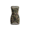 CAMO TUBE MINI DRESS