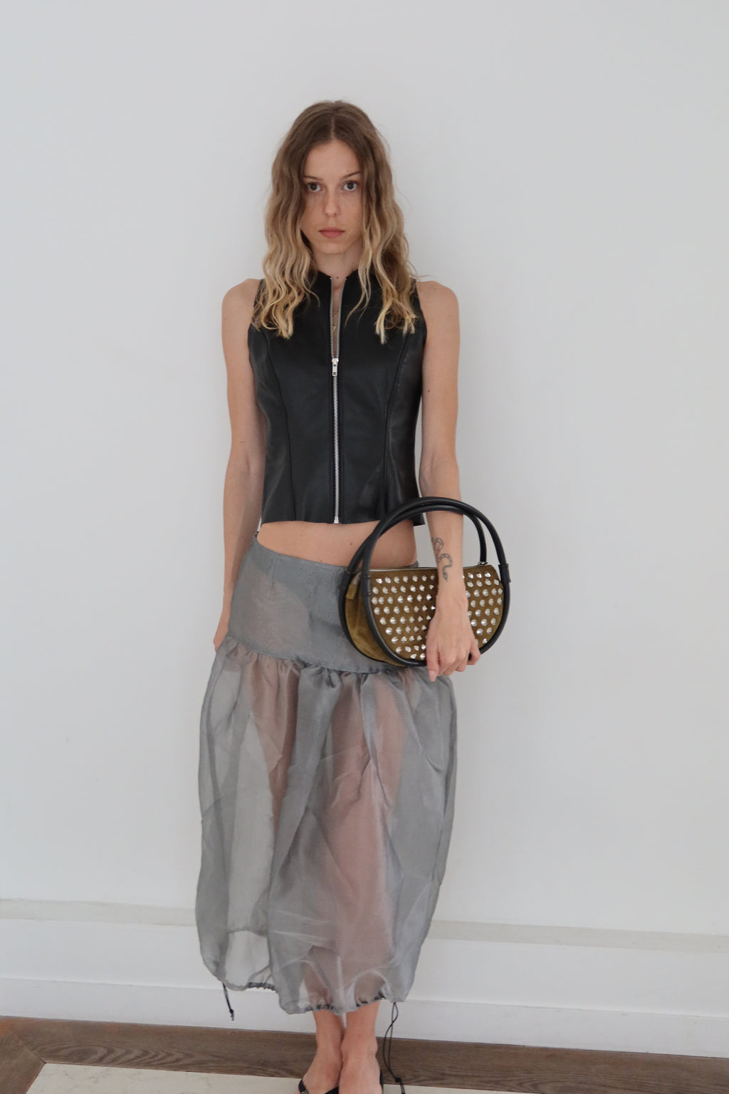 SILK BUBBLE SKIRT
