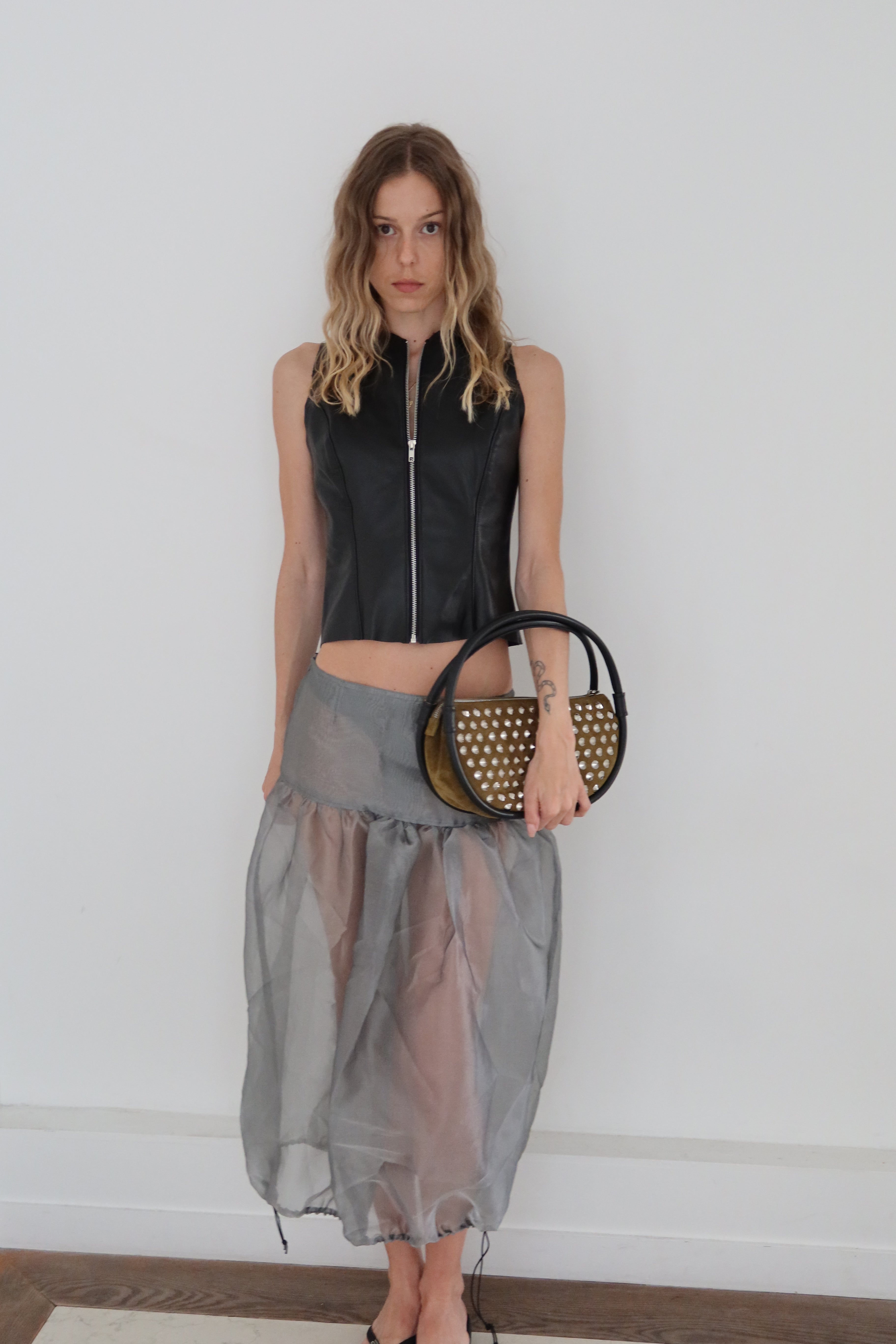 SILK BUBBLE SKIRT