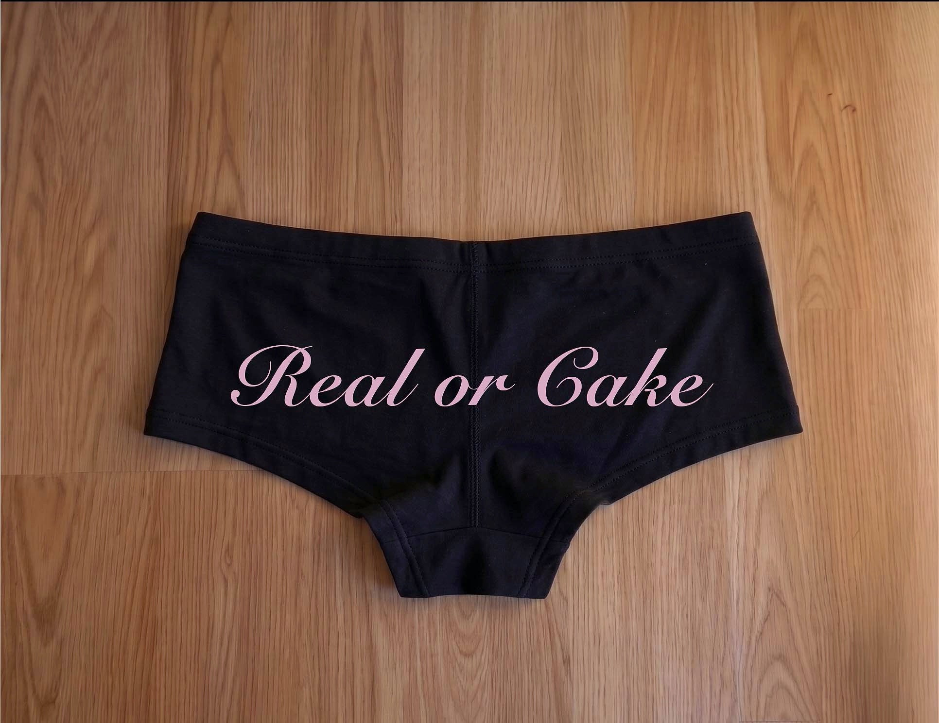REAL OR CAKE UNDERWEAR