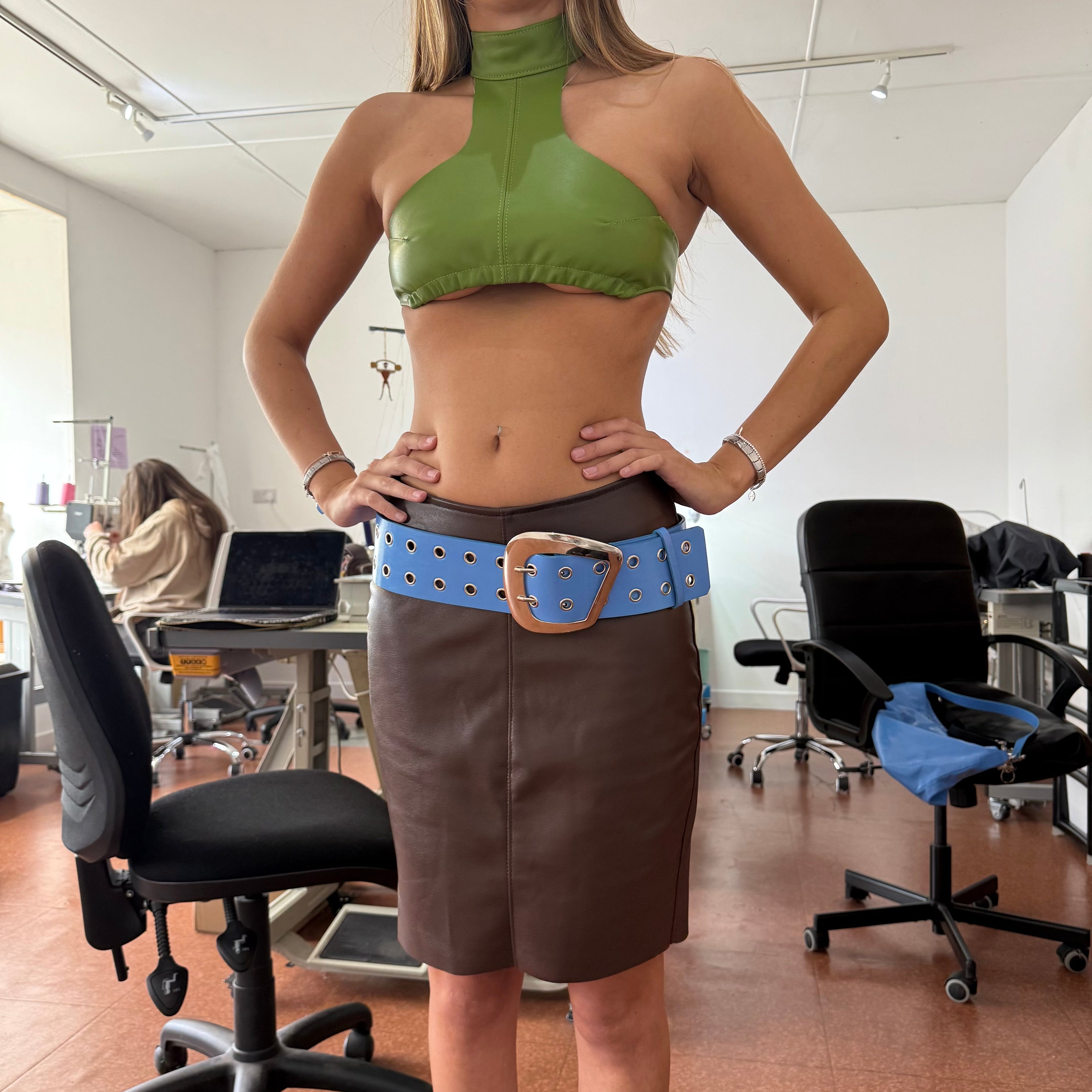 LEATHER CROP
