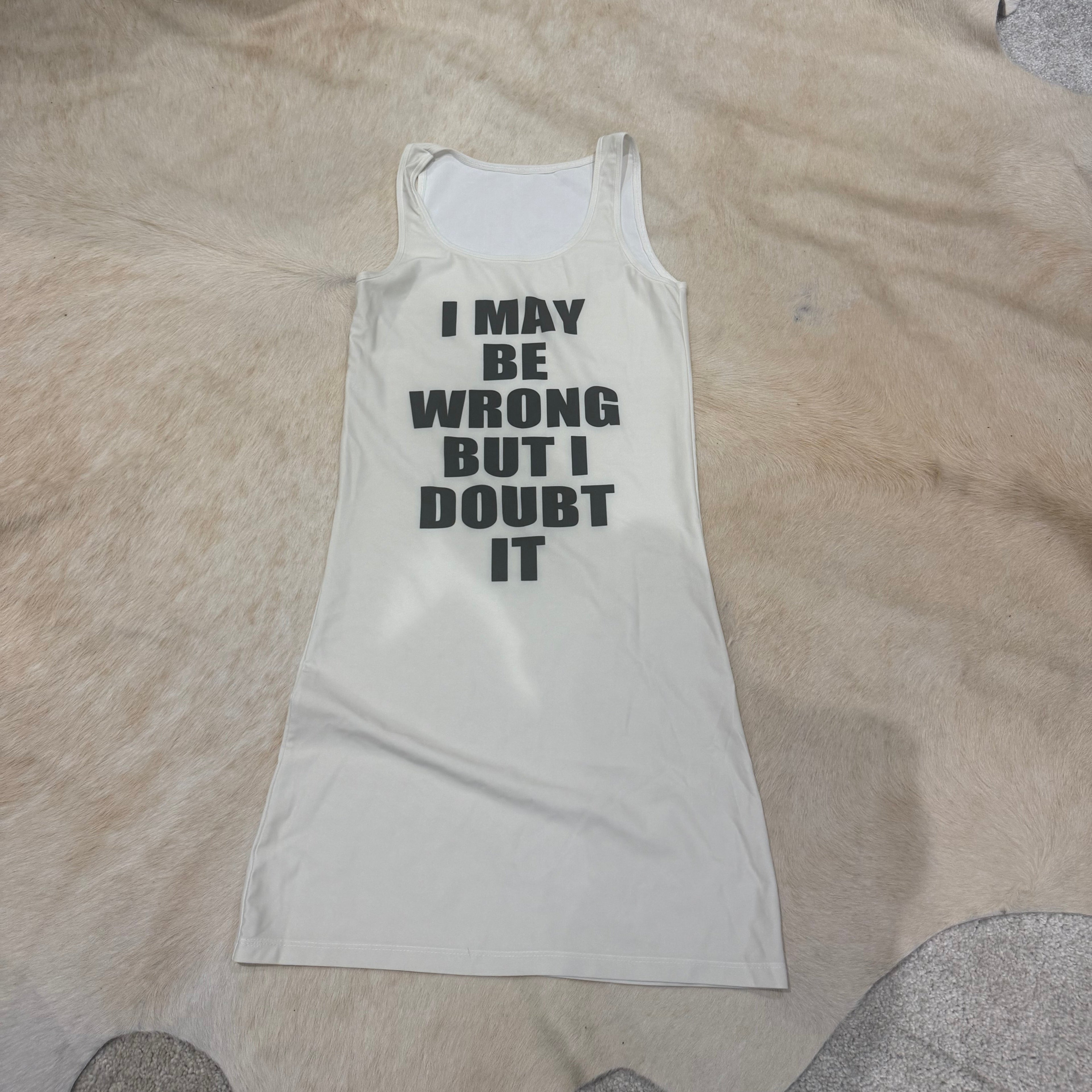 DOUBT IT BODYCON DRESS