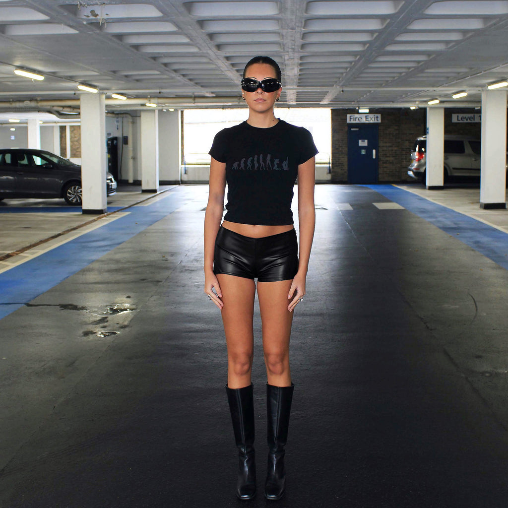 EVOLUTION OF WOMAN BABY TEE
