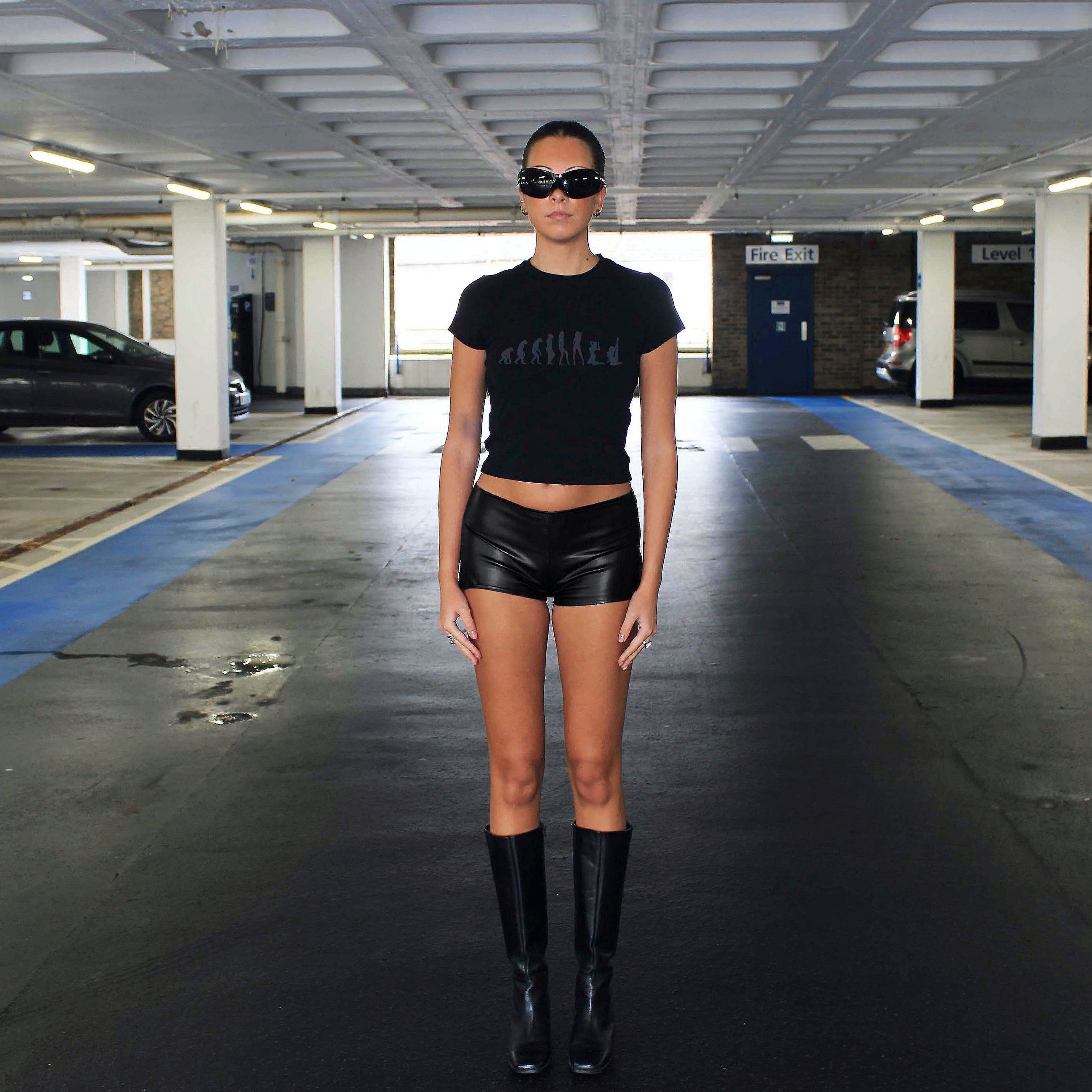 EVOLUTION OF WOMAN BABY TEE