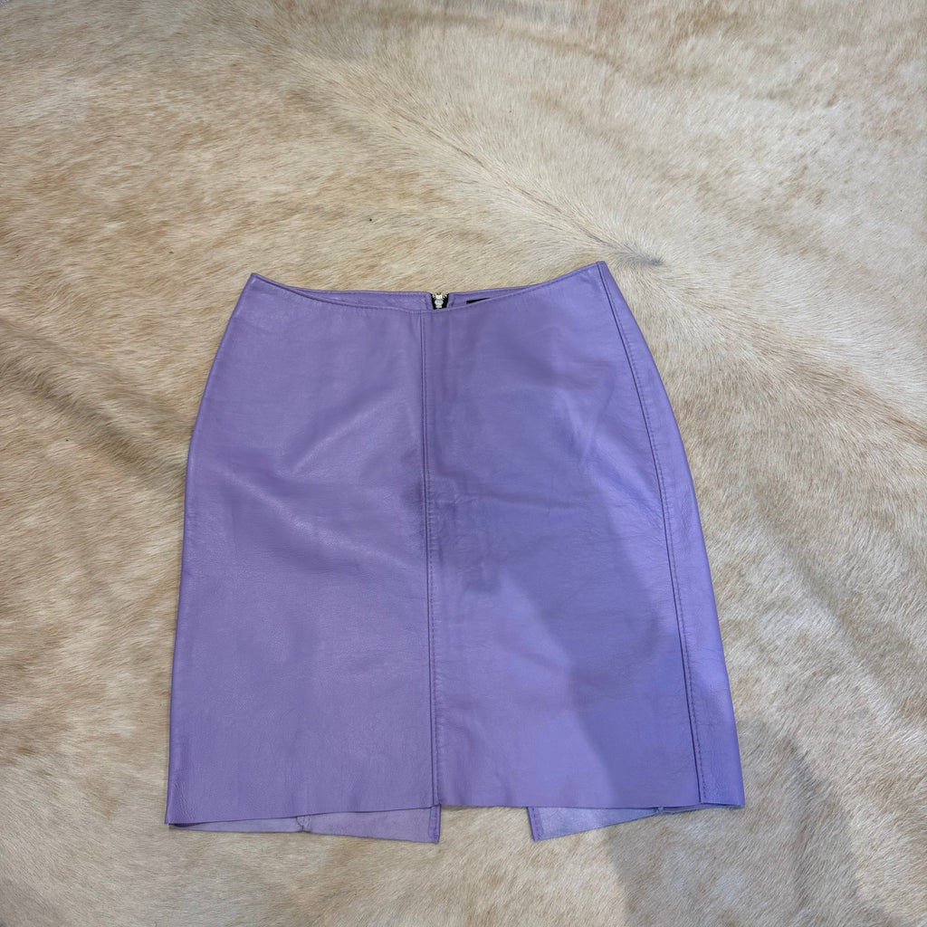 LEATHER SKIRT