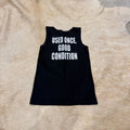 USED ONCE TANK