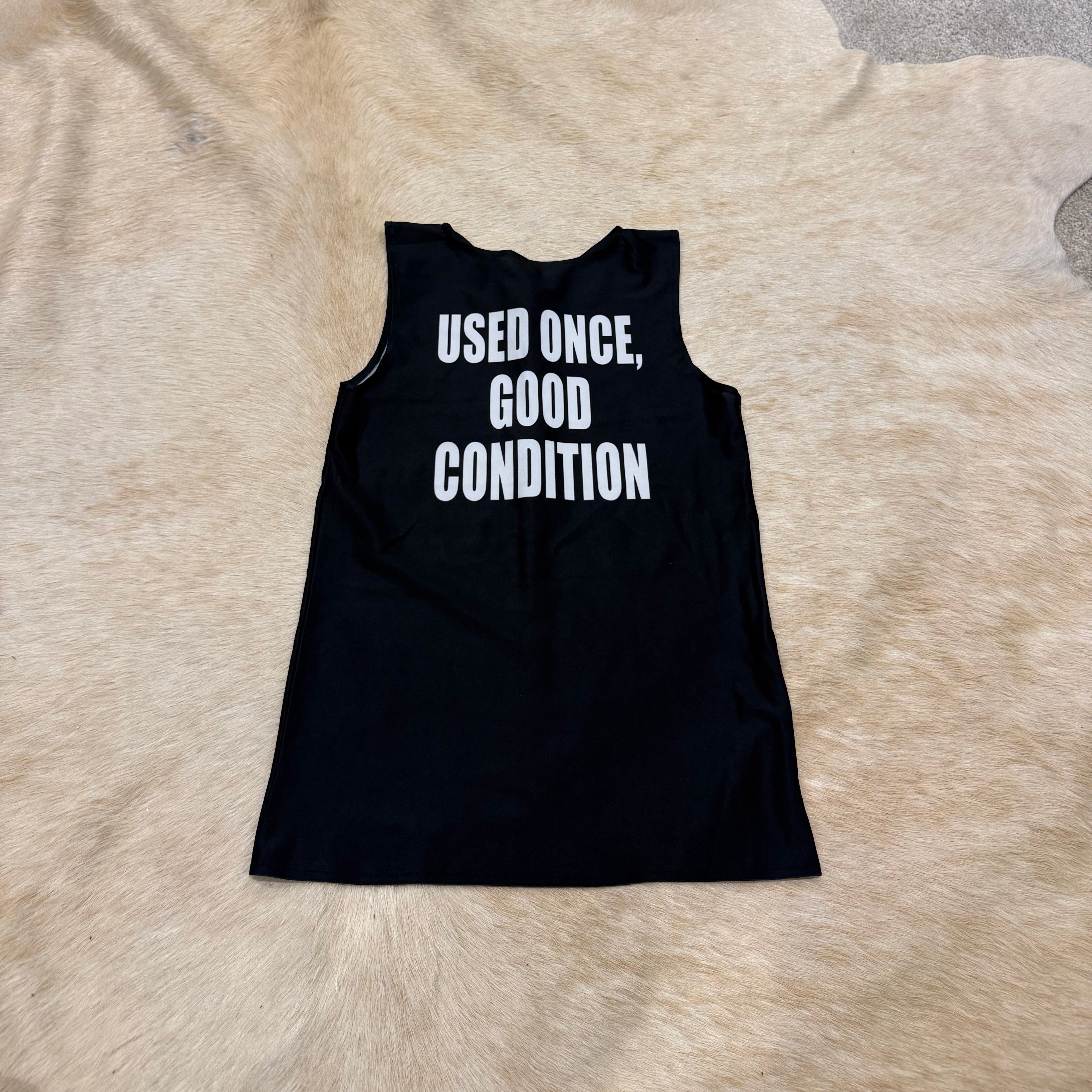 USED ONCE TANK