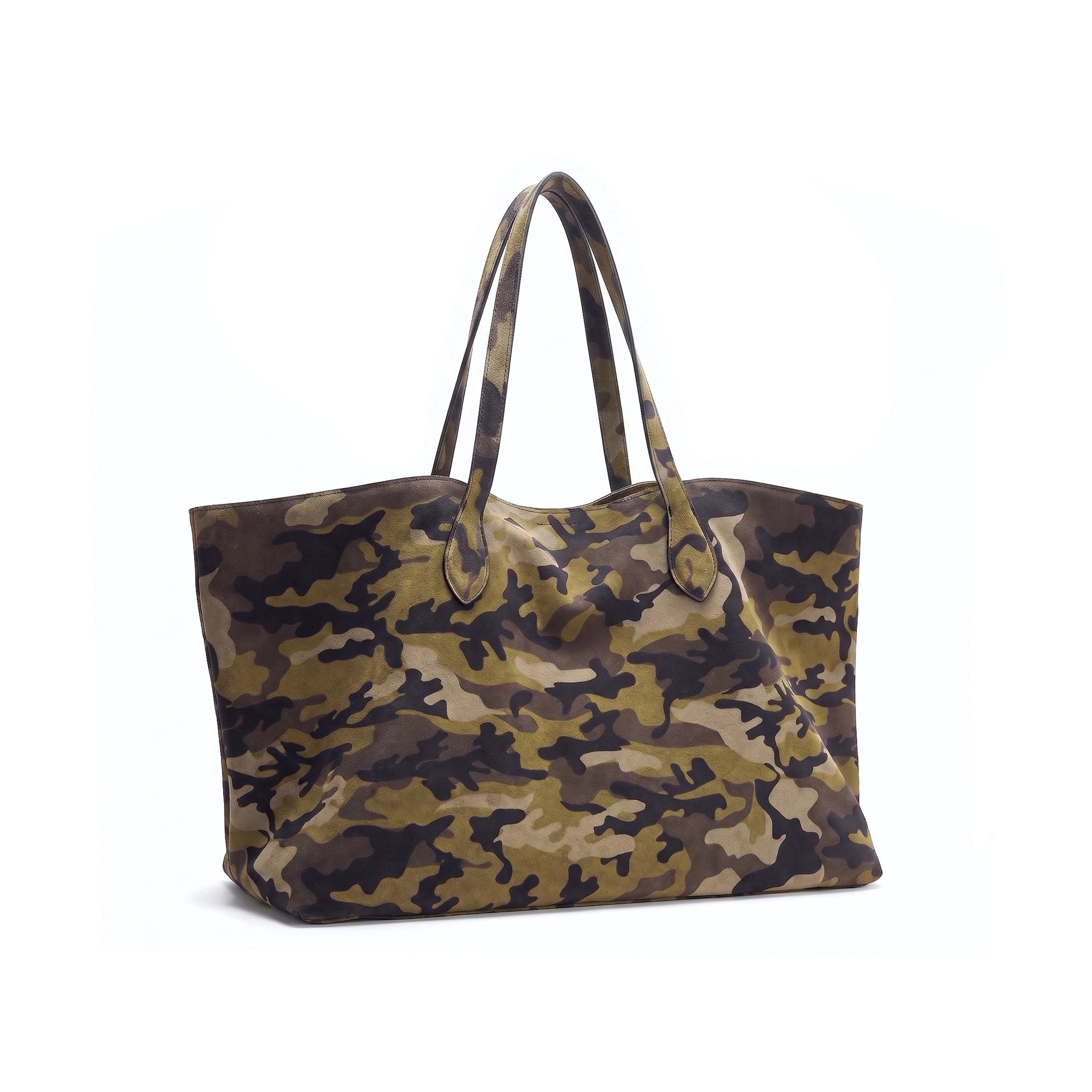 SUEDE SHOPLIFTER TOTE