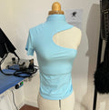 CUT OUT LYCRA TOP