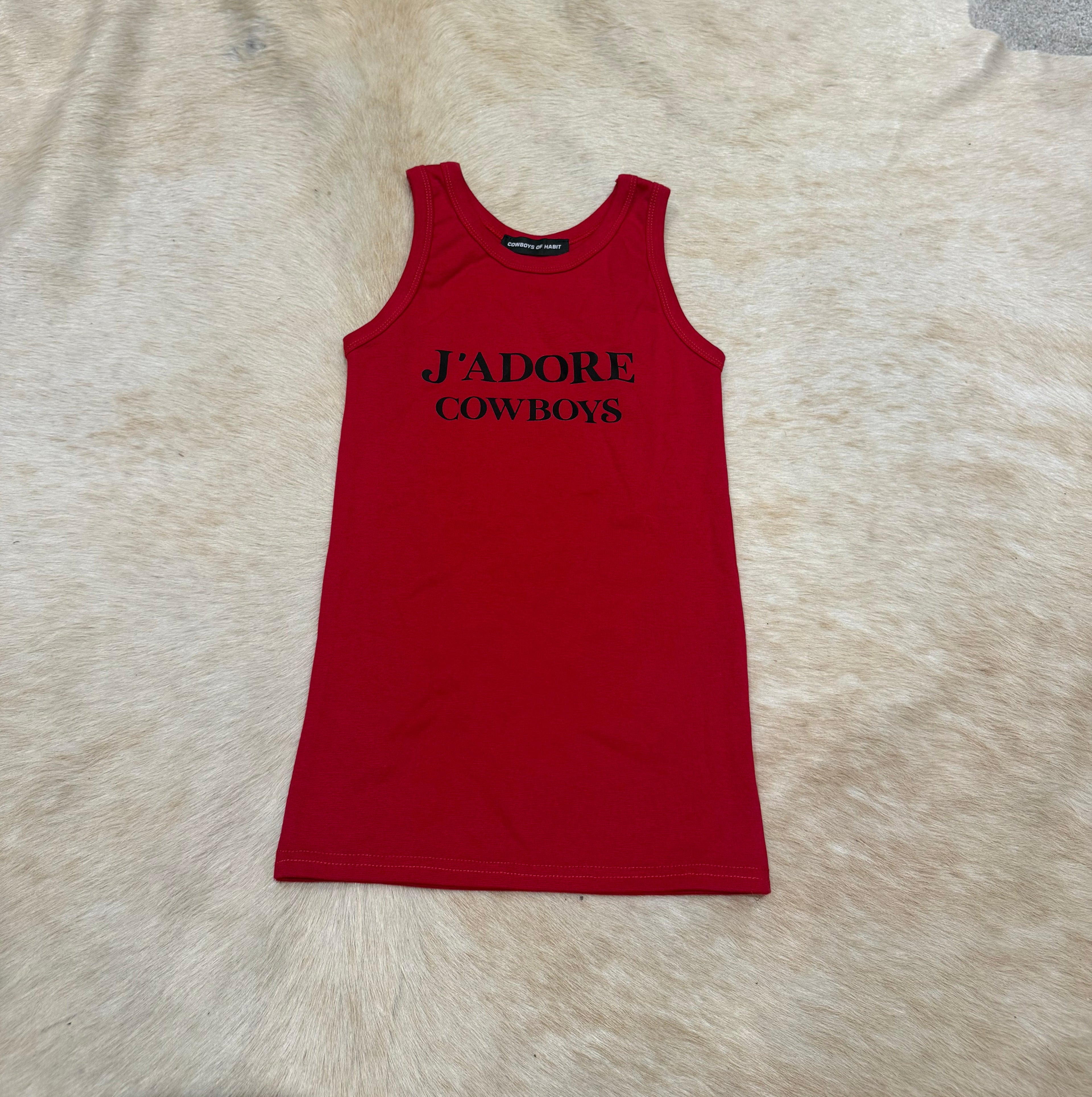 J’ADORE COWBOYS TANK
