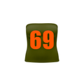 69 KHAKI TUBE TOP