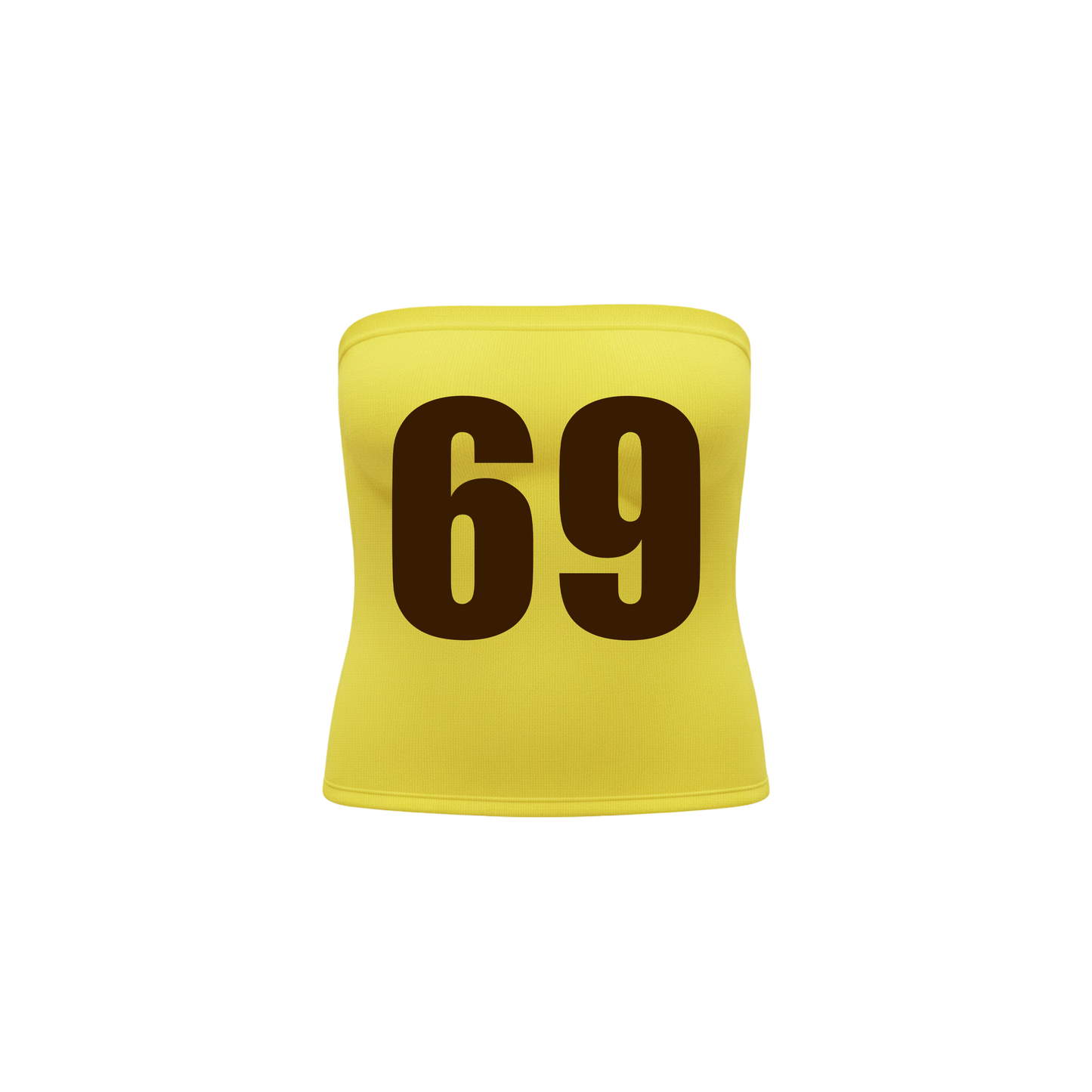 69 YELLOW TUBE TOP