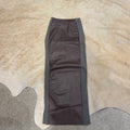 LEATHER KNIT TUBE SKIRT