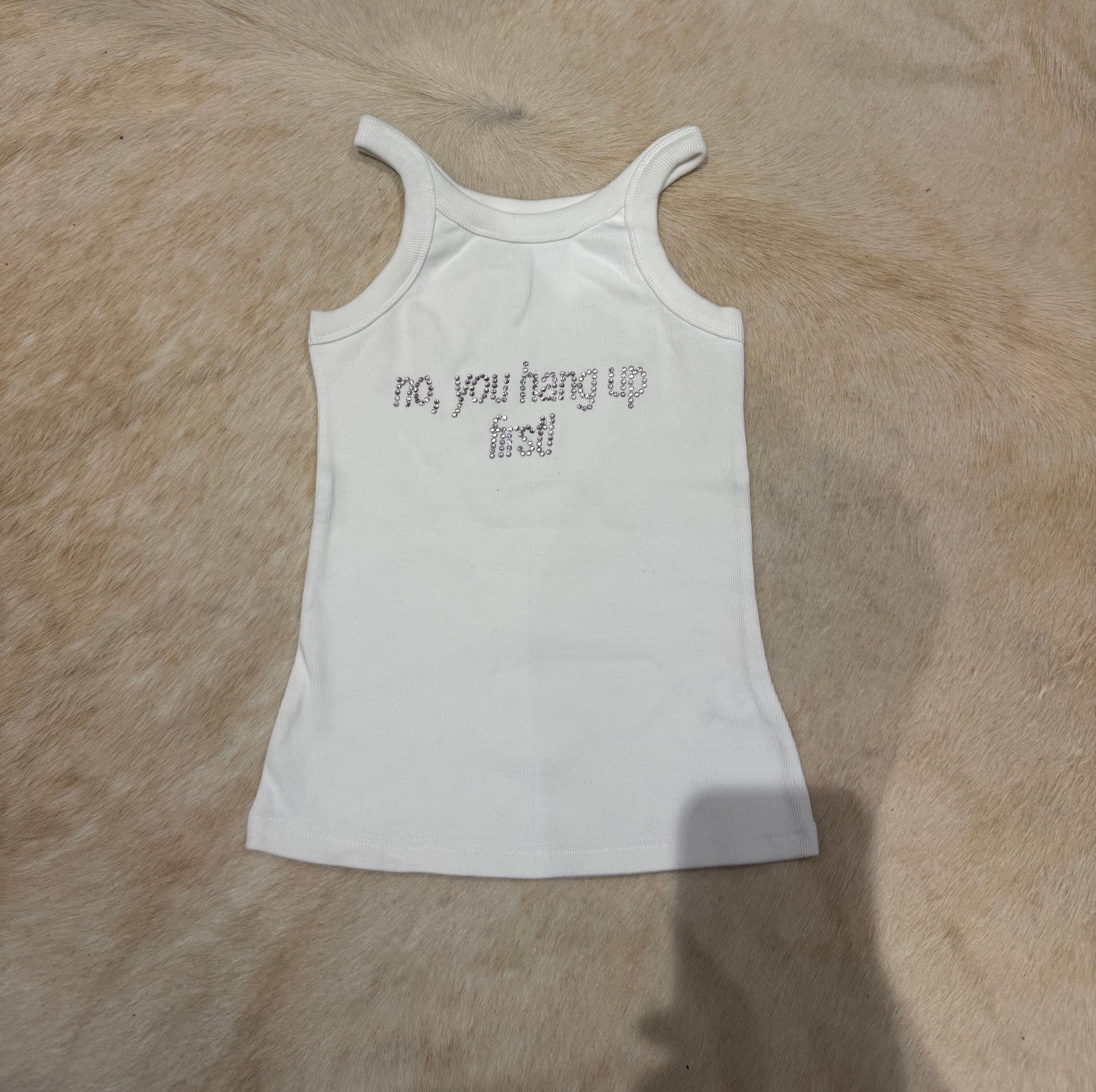 NO U HANG UP DIAMANTE TANK