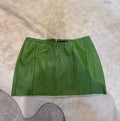 LEATHER MINI SKIRT