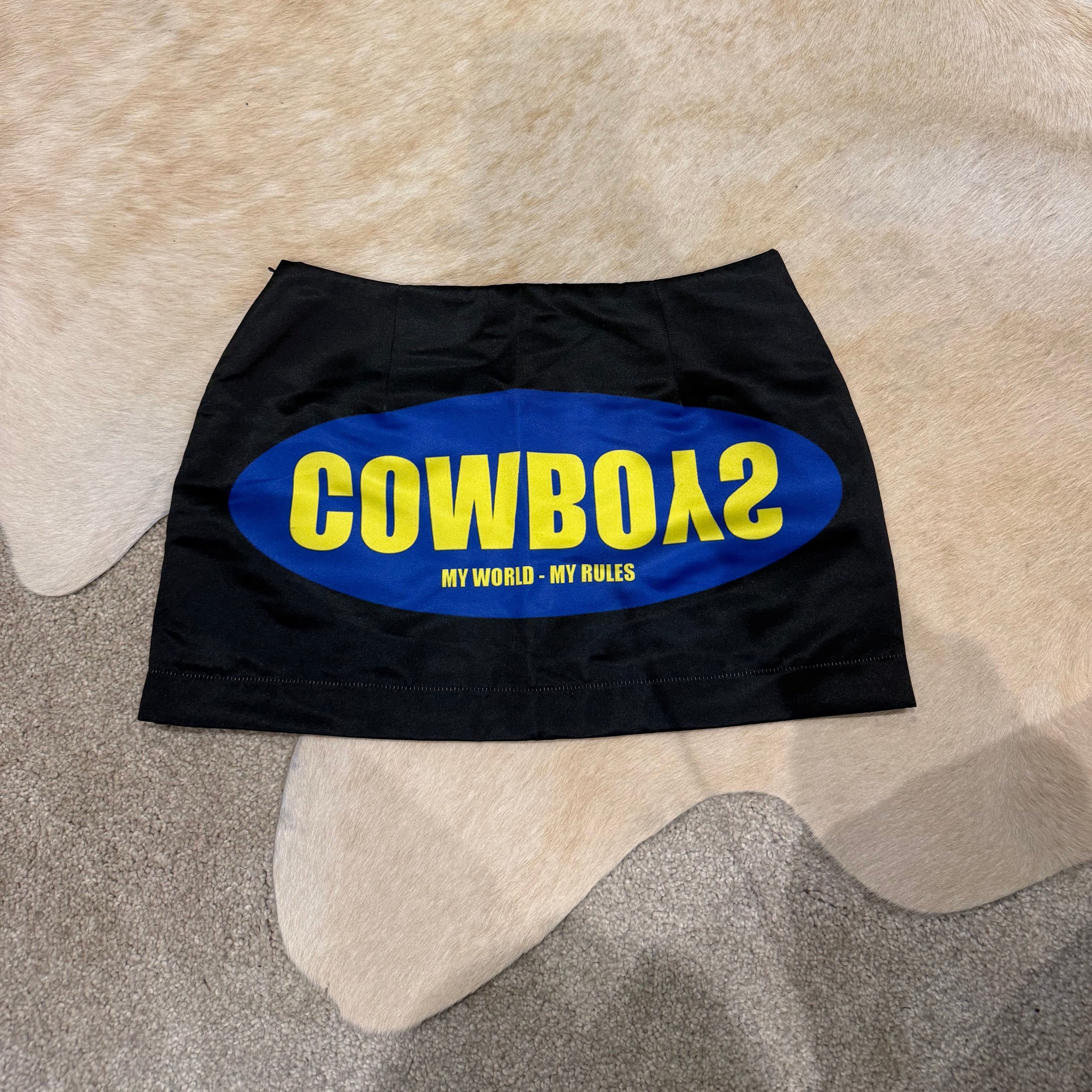 COWBOYS MINI SKIRT