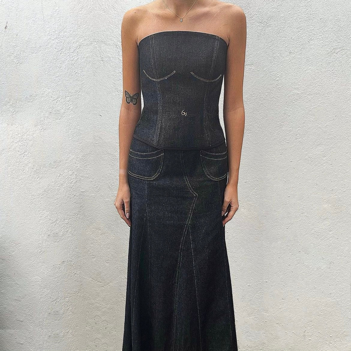 UNDERBOOB STITCH CORSET