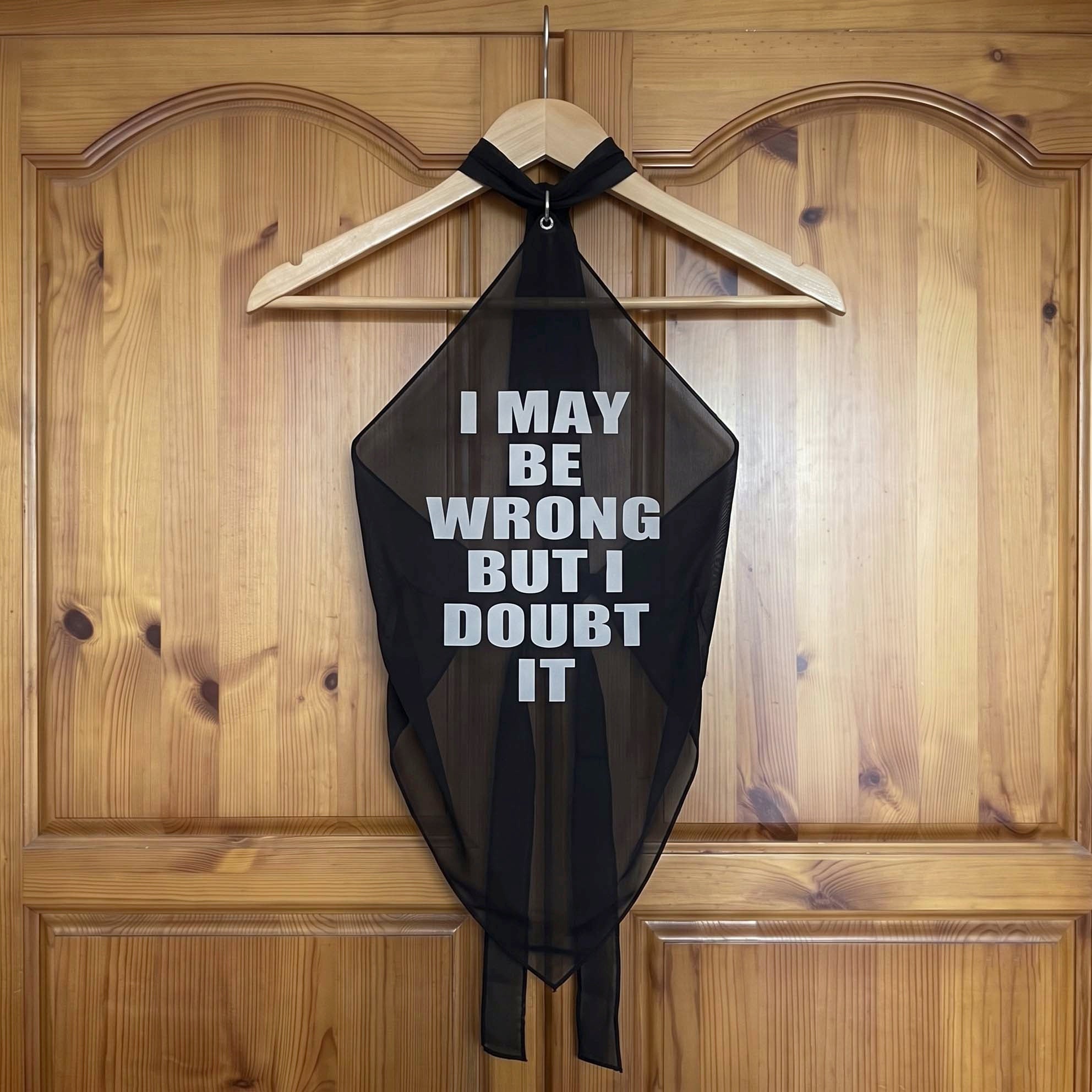 DOUBT IT HALTER