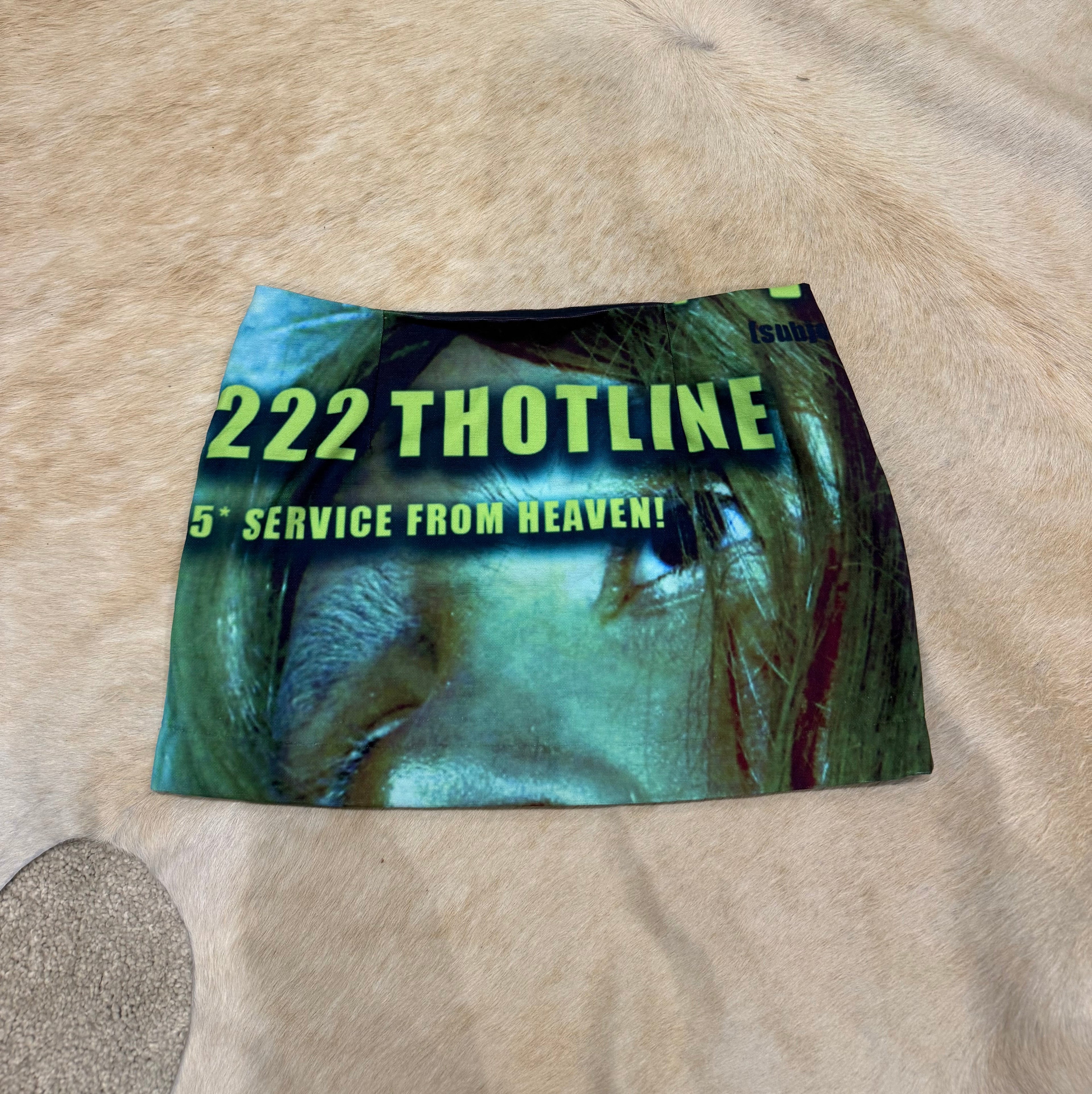 222 THOTLINE MINI SKIRT