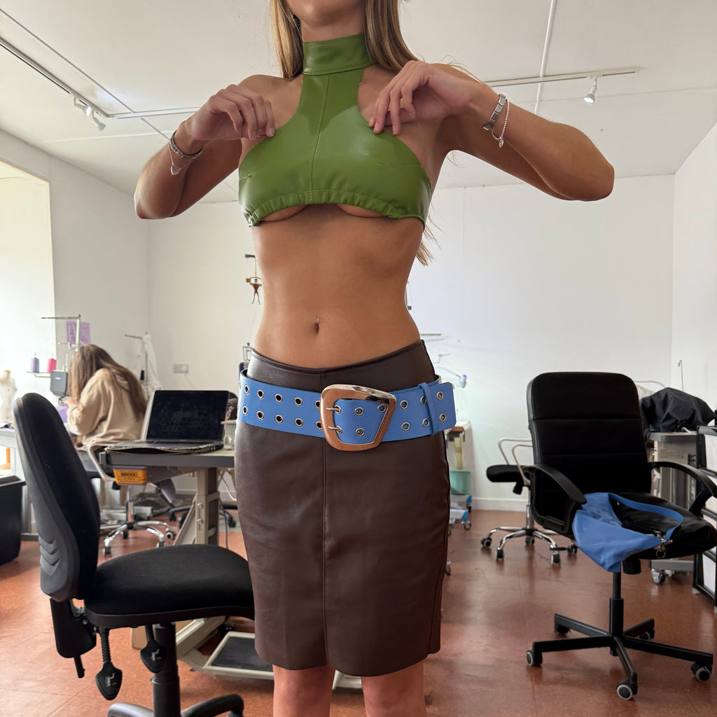 LEATHER CROP