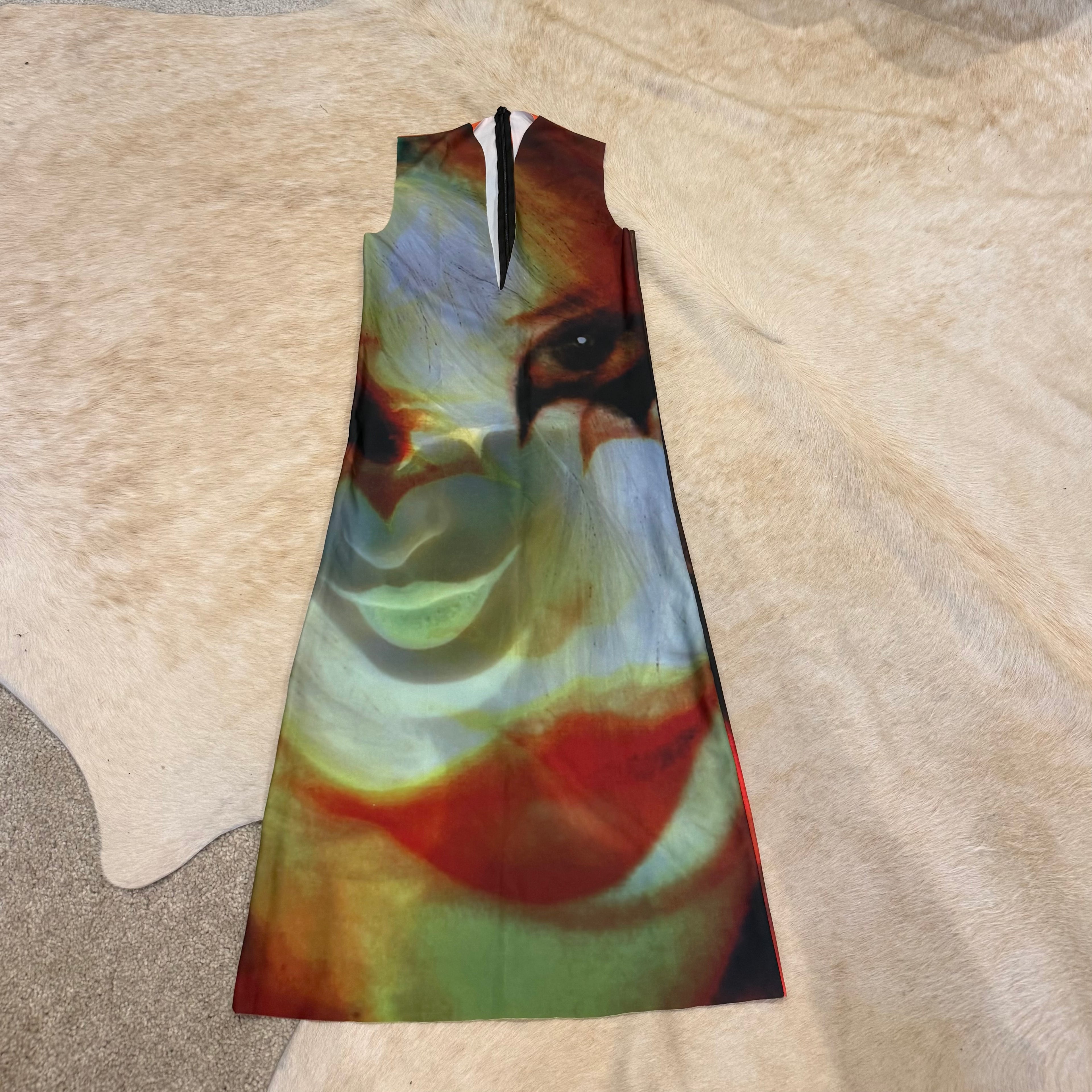 CLOWN PLUNGE DRESS