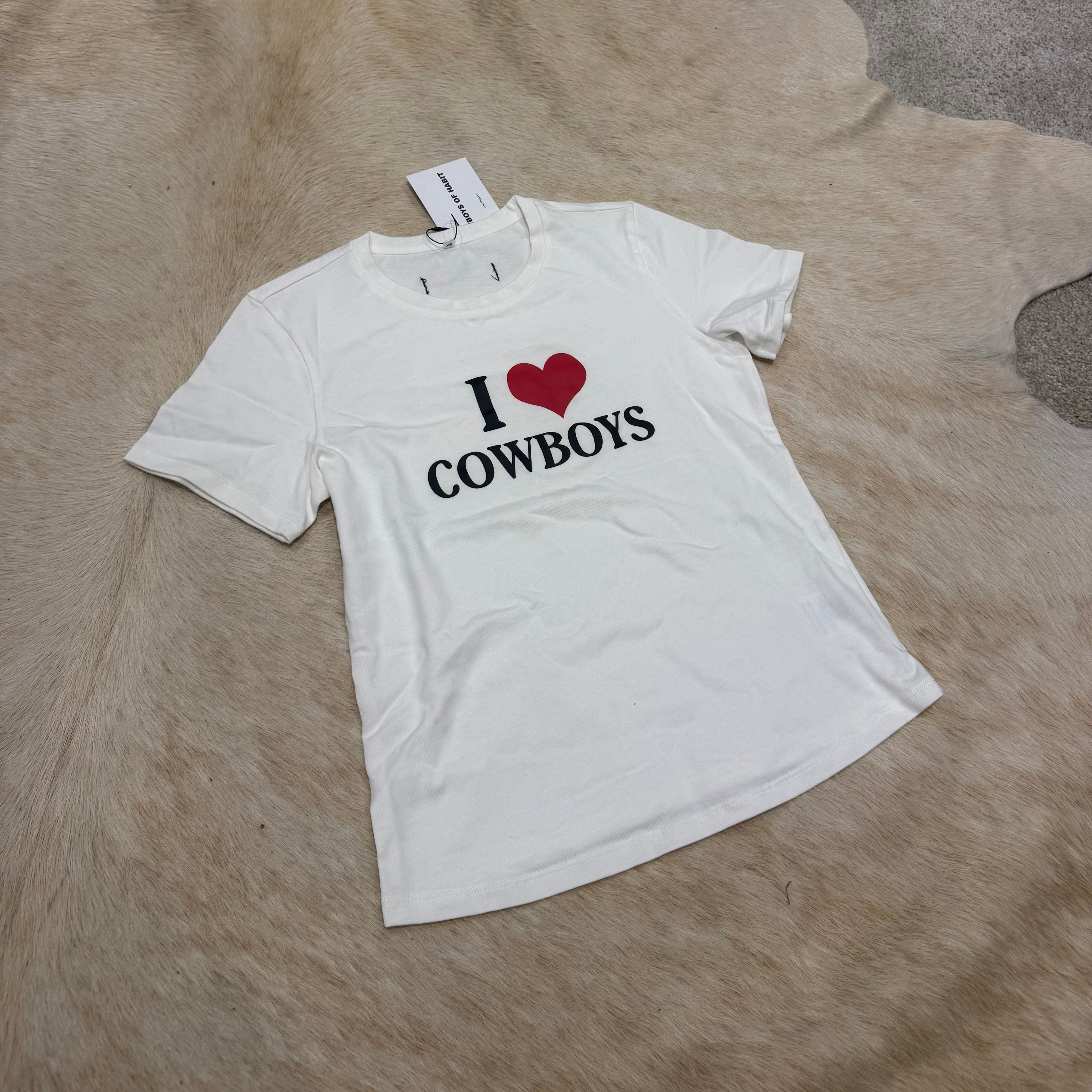I ♥️ COWBOYS TEE
