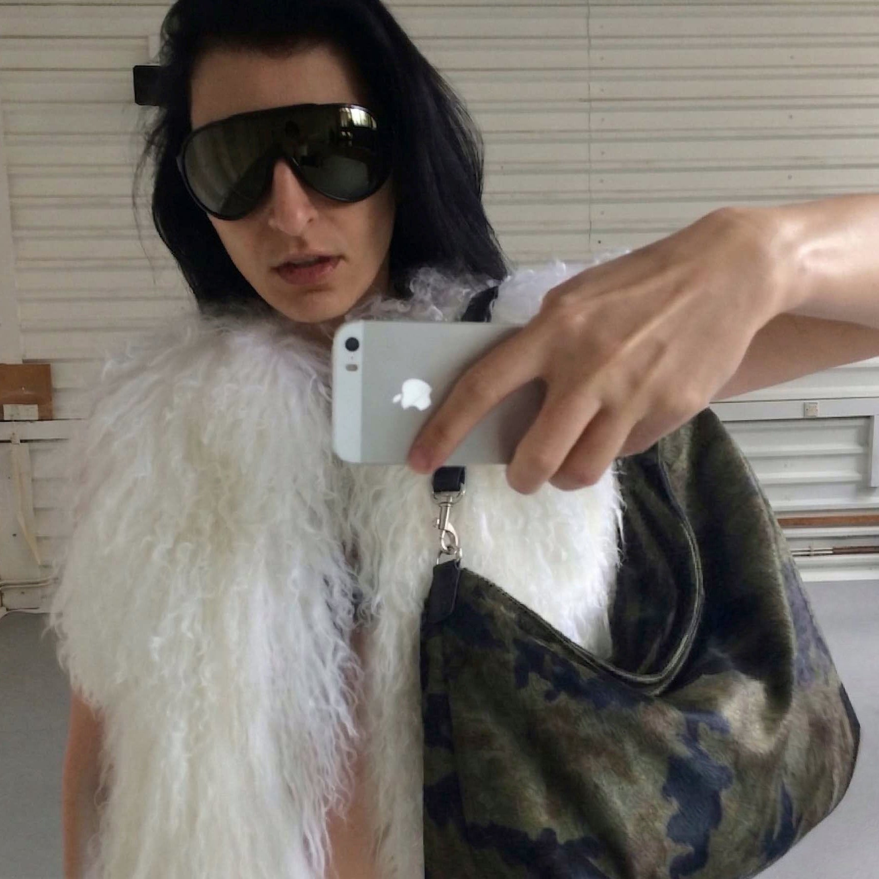 PONY HAIR SHOPLIFTER - CAMO