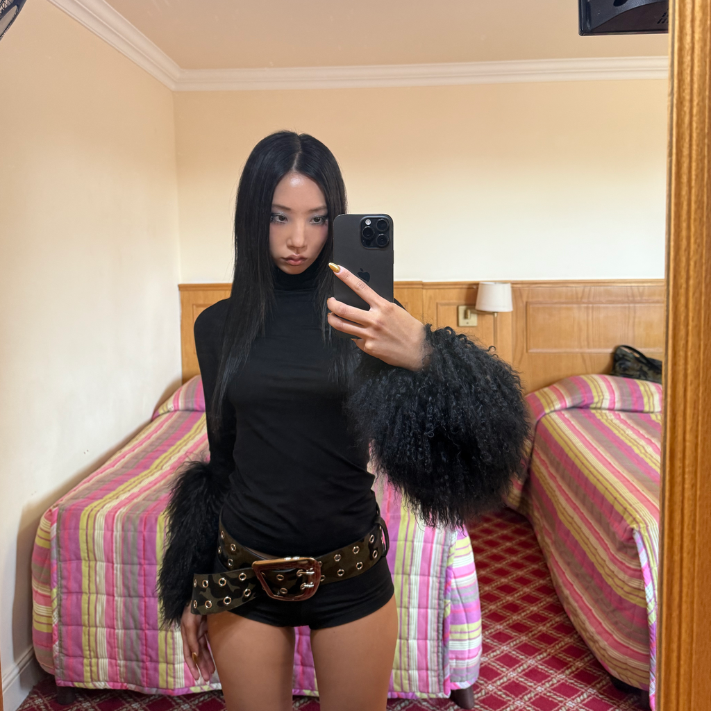 ALEXIS TOP - BLACK