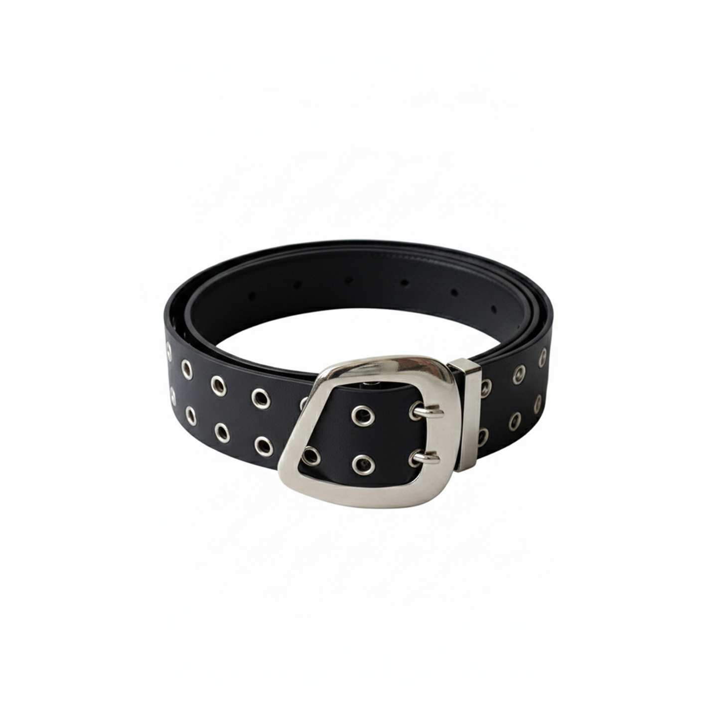 CENA LEATHER BELT - BLACK
