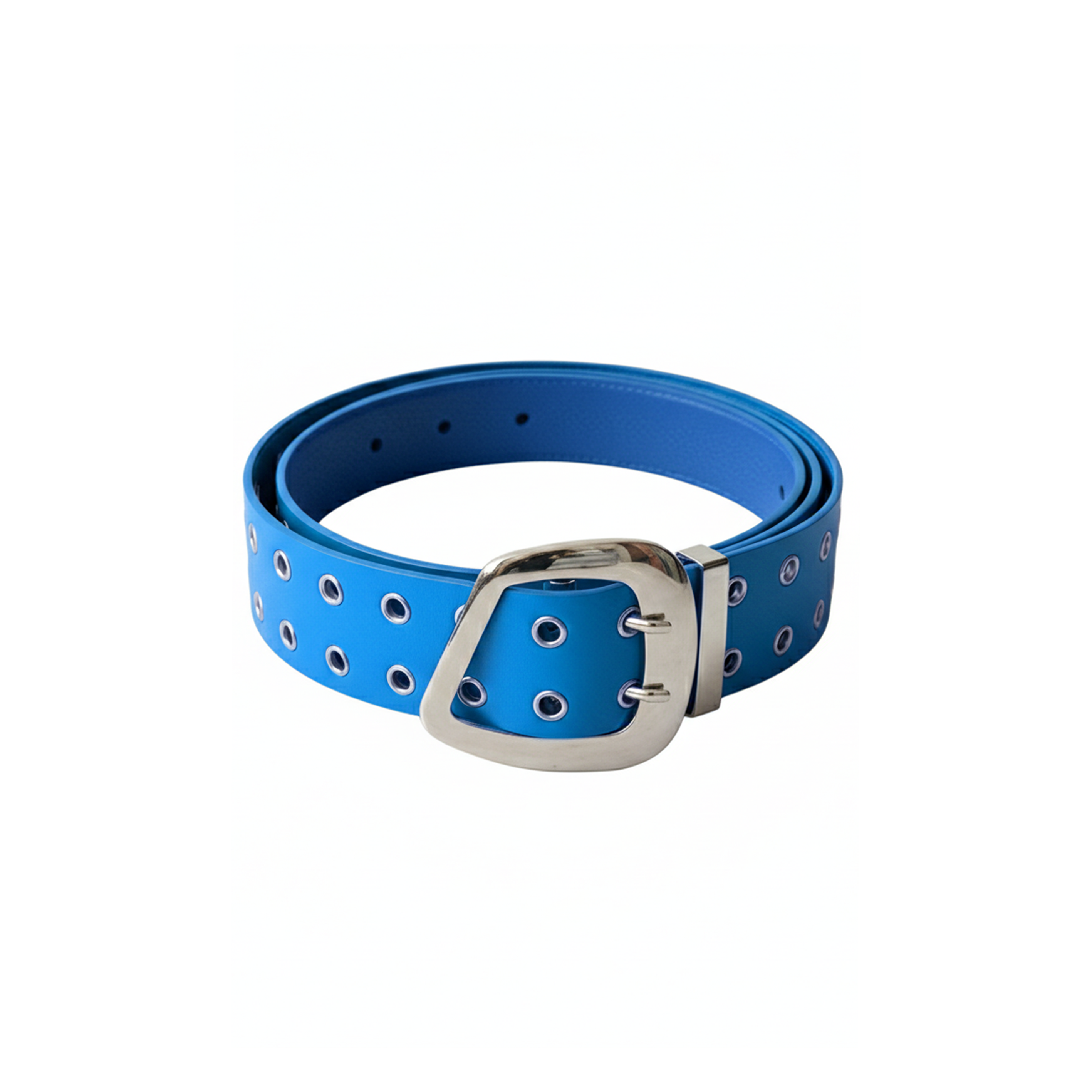 CENA LEATHER BELT - BLUE