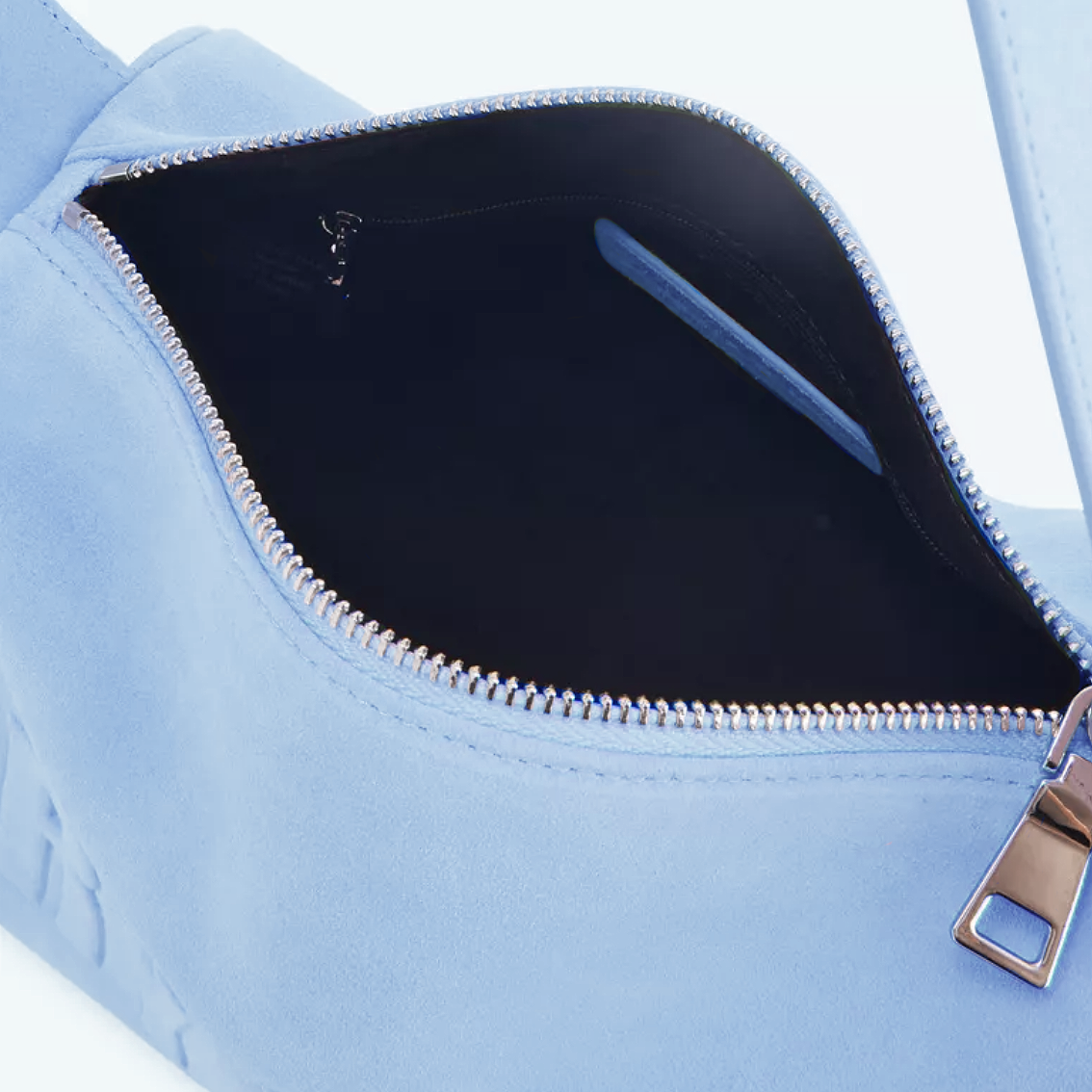 CRY BABY SUEDE BAG BLUE