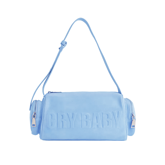 CRY BABY SUEDE BAG BLUE