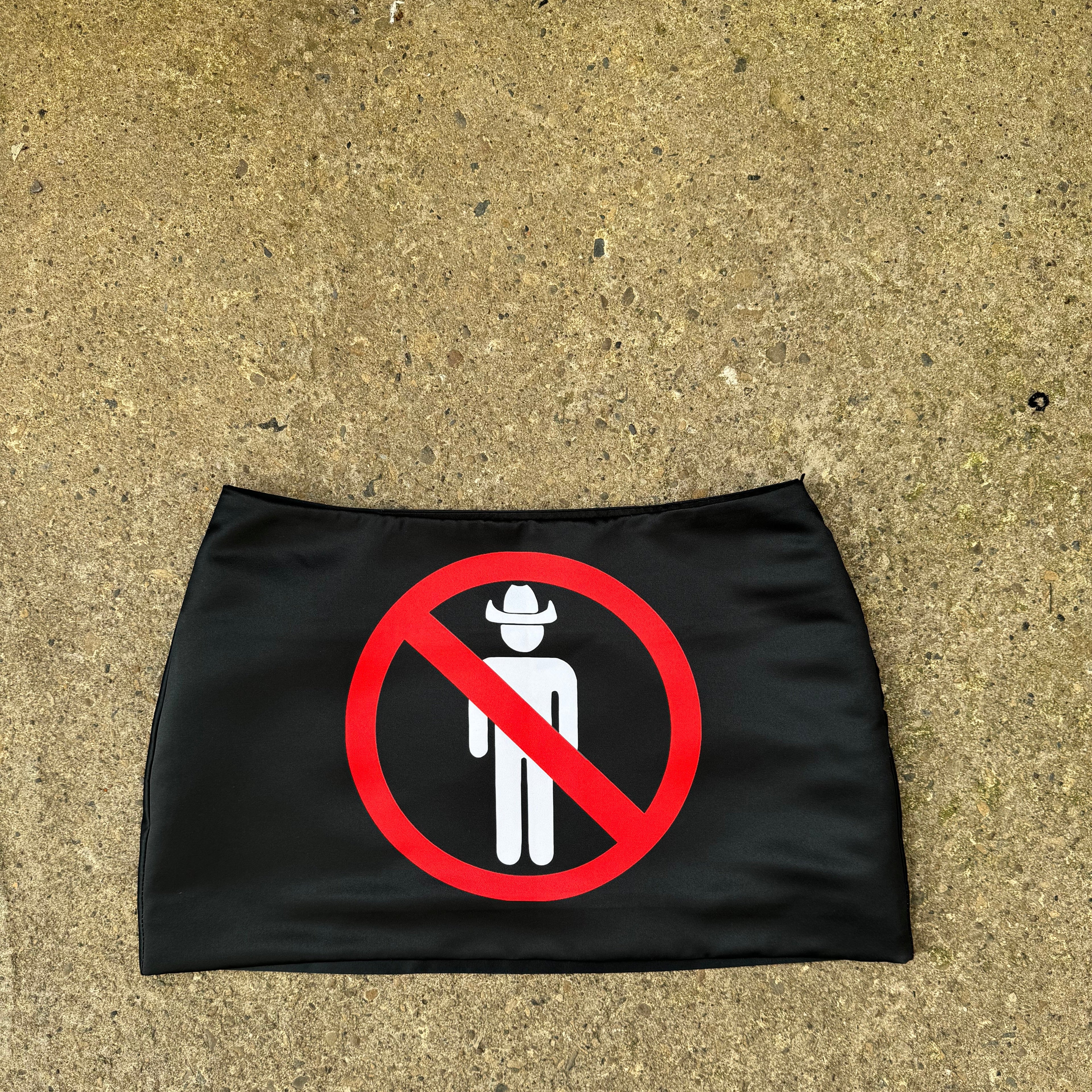 NO COWBOY SATIN MINI