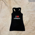 I ♥️ COWBOYS RIBBED TANK