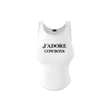 J'ADORE COWBOYS TANK