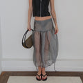 SILK BUBBLE SKIRT