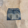 WASHED DENIM MINI