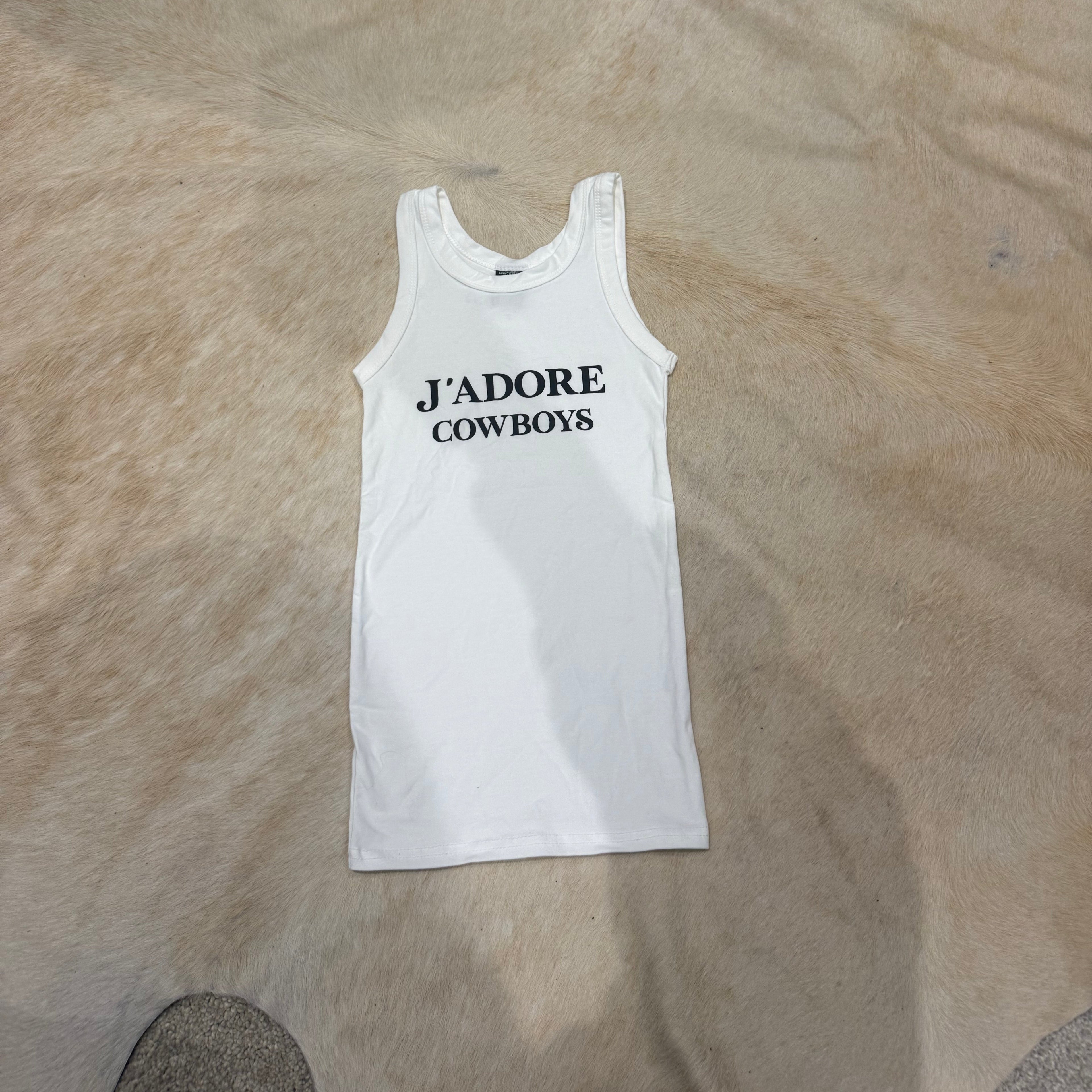 J’ADORE COWBOYS TANK