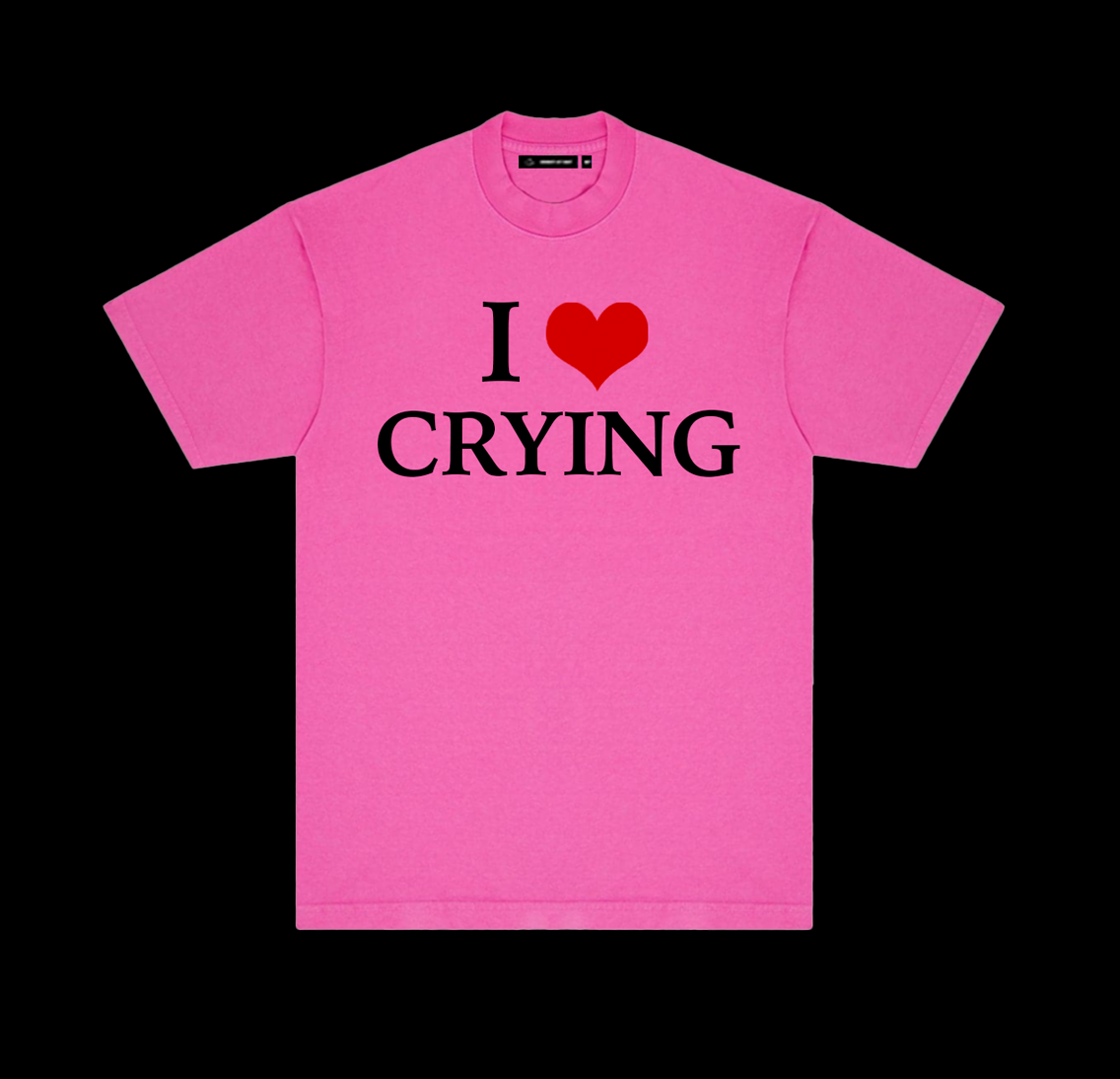 PRE ORDER I LOVE CRYING TEE