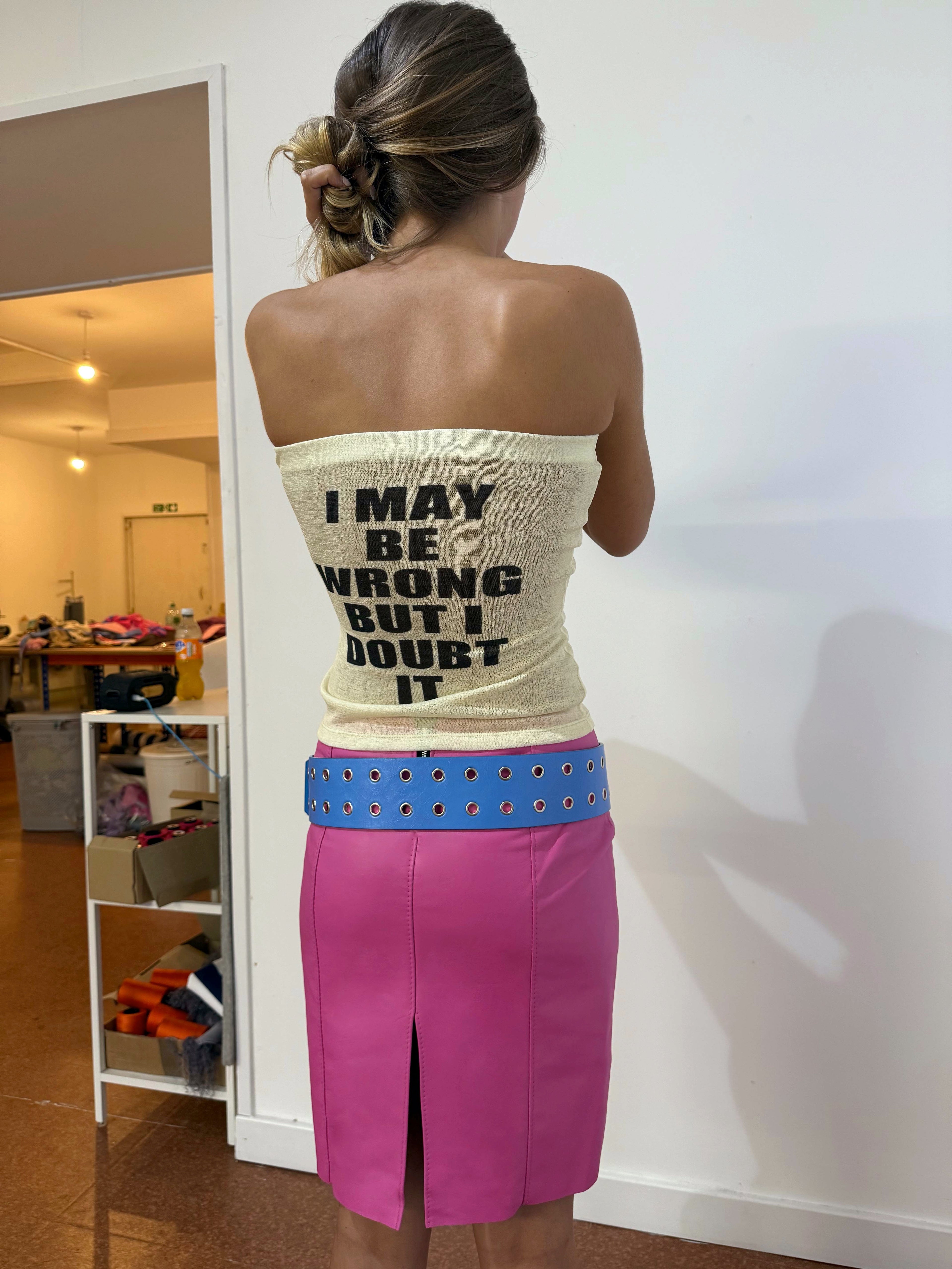 DOUBT IT TUBE TOP