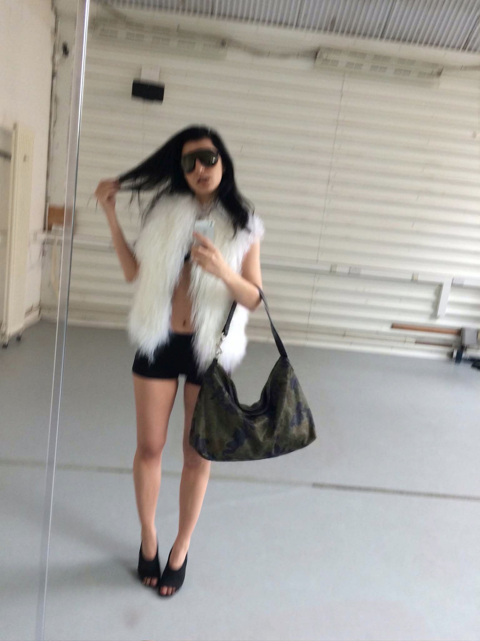PONY HAIR SHOPLIFTER - CAMO