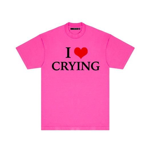 I LOVE CRYING TEE