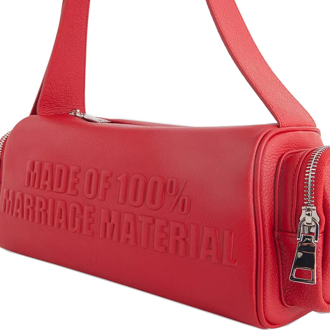 MARRIAGE MATERIAL LEATHER BAG