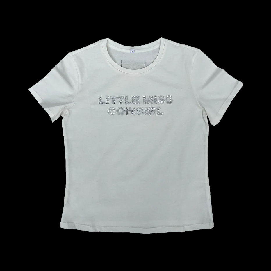 SALE LITTLE MISS COWGIRL TEE