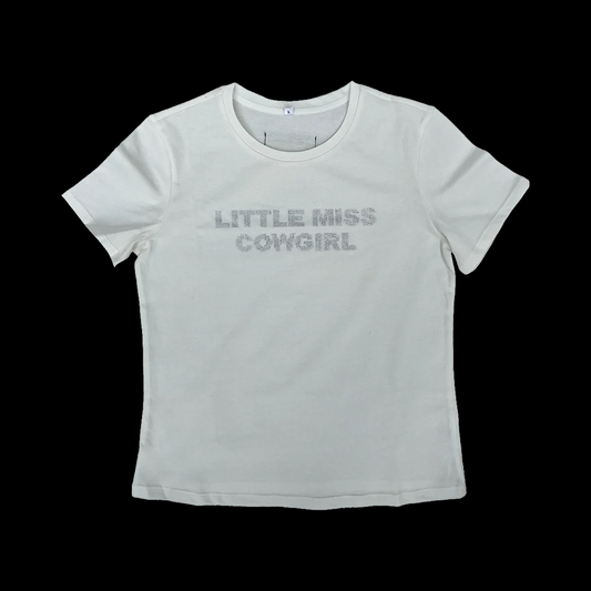 SALE LITTLE MISS COWGIRL TEE